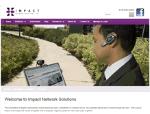 Tablet Screenshot of impactnetwork.com